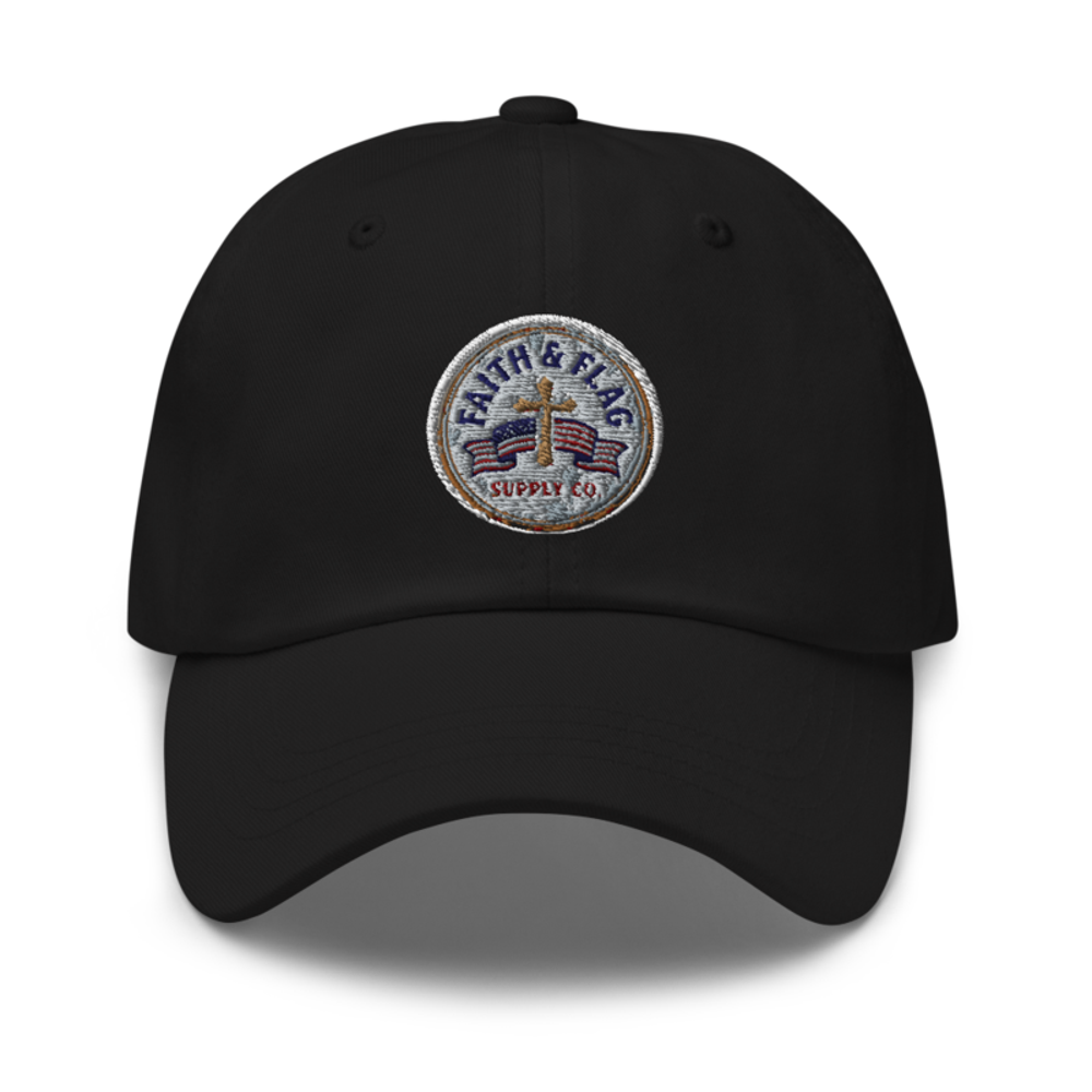 Badge Dad Hat, front view