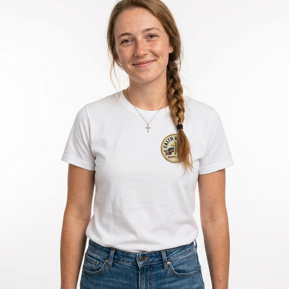 The Supply Co. Tee t-shirt worn by a model